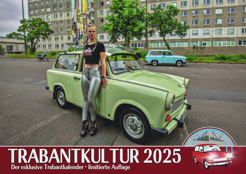 Cover unseres neuen Trabantkalender 2025